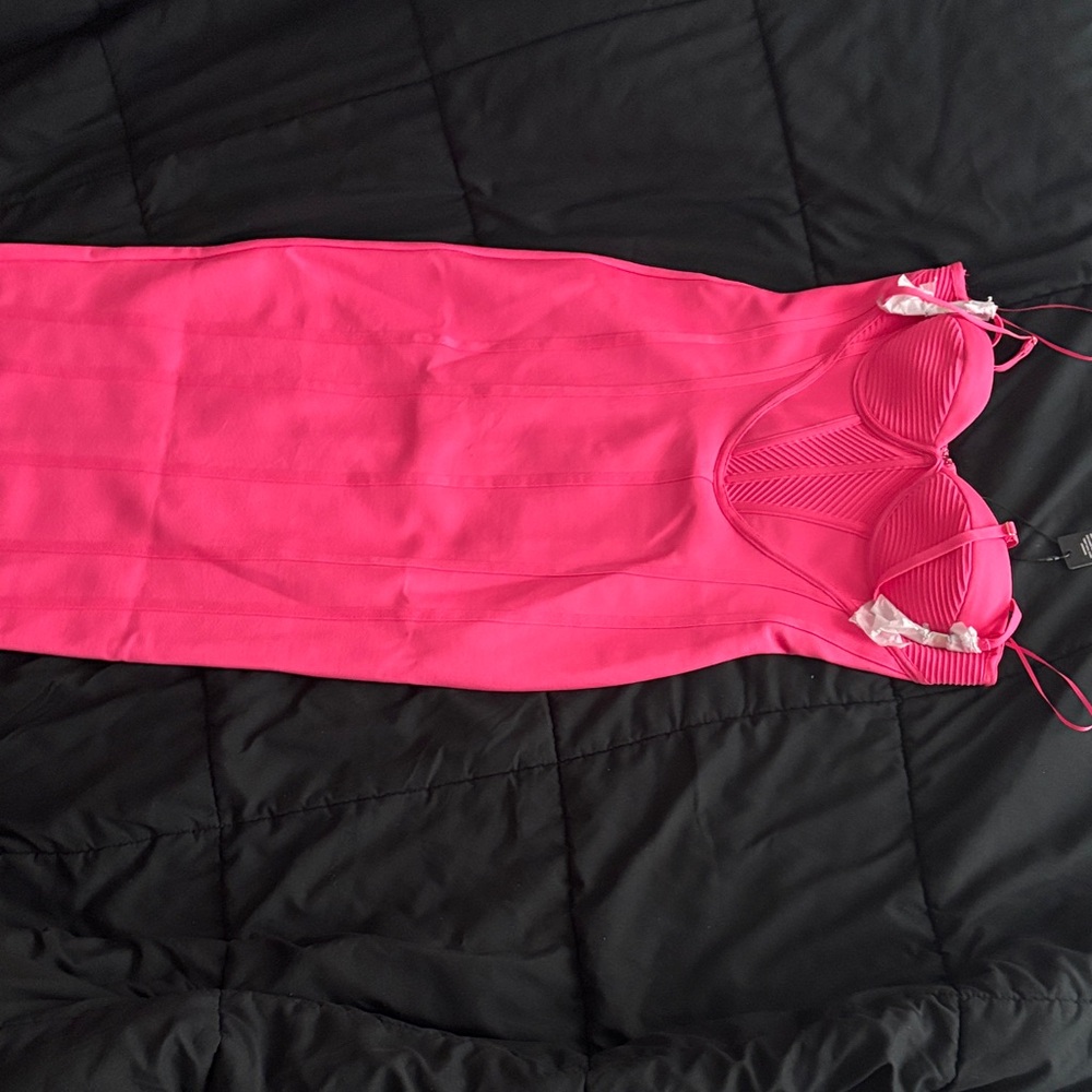 Victoria Bandage Midi Dress